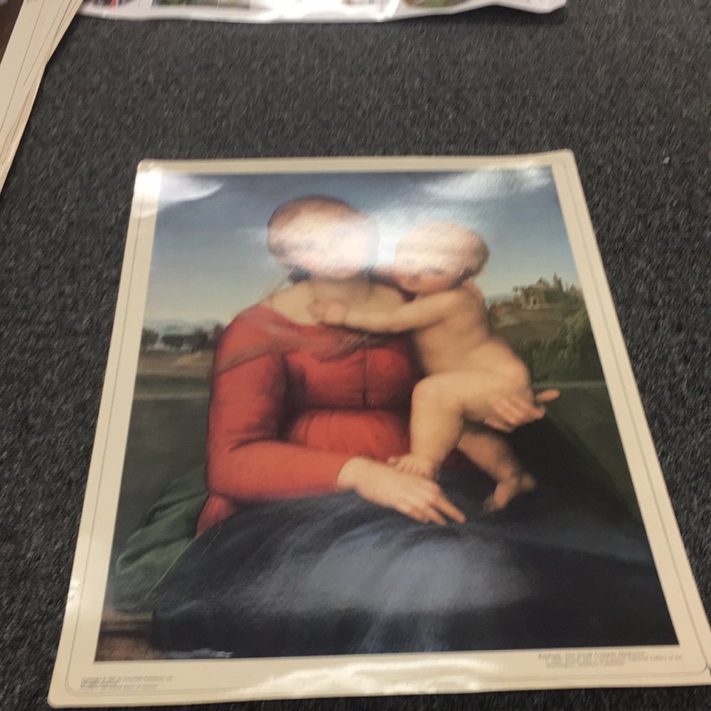 Small Cowper Madonna by Raphael